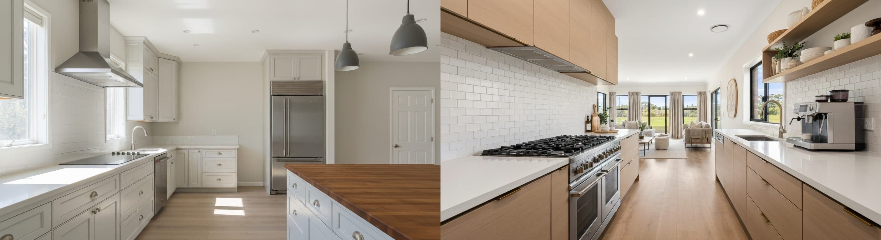 kuchnia: przed vs po wirtualnym stagingu