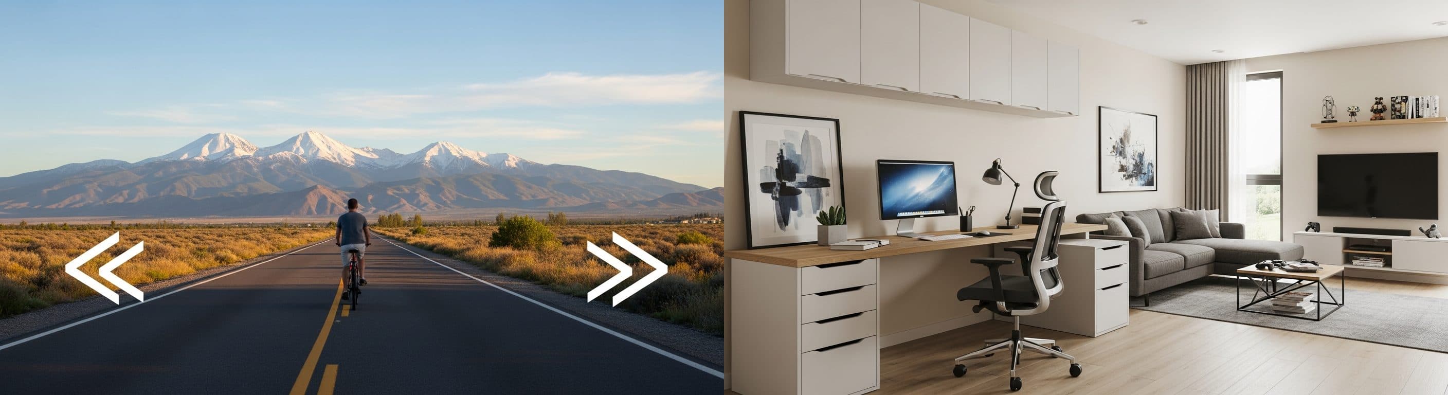 Gaming Hobby Room: before vs after virtual staging